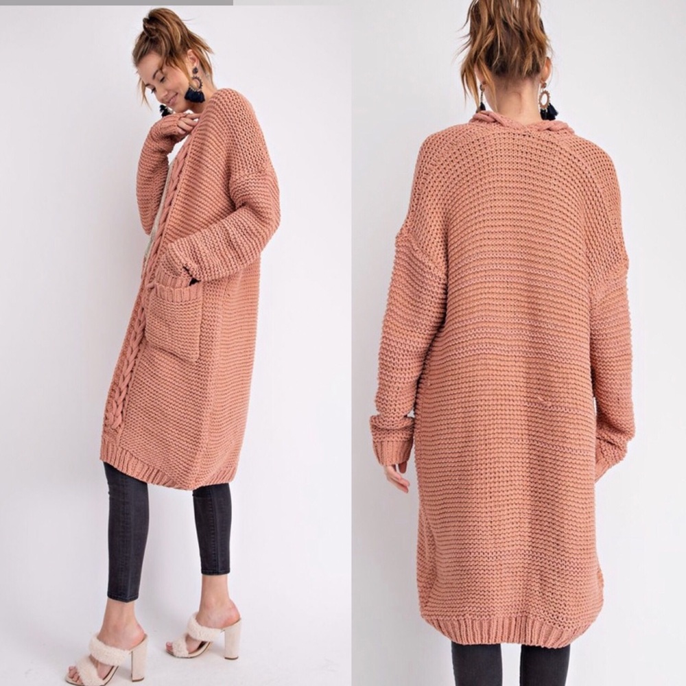 RELISTING SIZE SMALL Long Cardigan Sweater - Picture 5 of 5